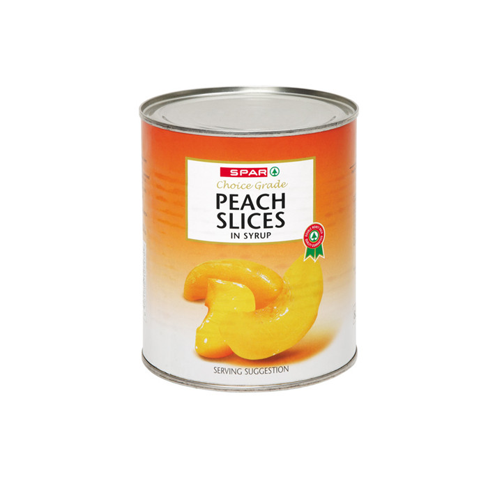 Canned peach gloden type